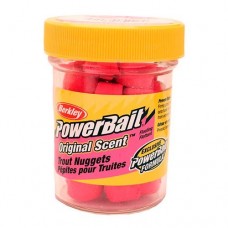 Насадка форелевая Berkley PowerBait Original Scent Trout Nuggets Fluo Red 30g