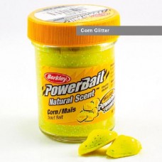 Паста форелевая Berkley Powerbait Natural Scent Glitter Trout Bait (50 г) Corn Glitter