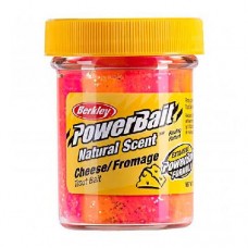 Паста форелевая Berkley Powerbait Natural Scent Glitter Trout Bait (50 г) Cheese Sherbet Crustacea