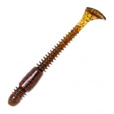 Силиконовые приманки Lucky John Pro Series Tioga 3.4″ (8,6 см) PA03 Green Pumpkin