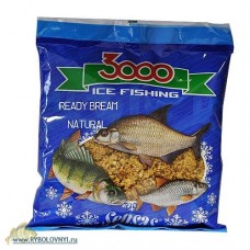Прикормка зимняя готовая Sensas 3000 BREAM NATURAL 0.5кг