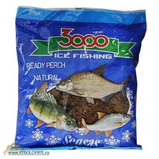 Прикормка зимняя готовая Sensas 3000 PERCH NATURAL 0.5кг