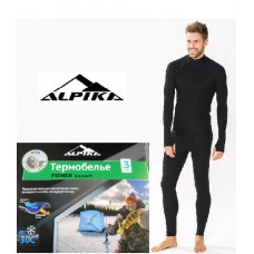 Термобельё Alpica Fisher Expert до -35°, тёплое трехслойное шерстяное с начёсом