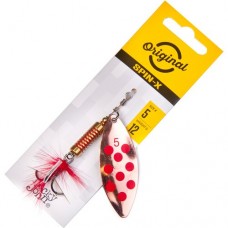 Блесна вращающаяся Lucky John Spin X Long 5 (12 г) CR