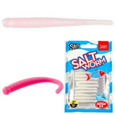 Силиконовая приманка Lucky John Salty Sensation Salt Worm 2.0" цв.S31
