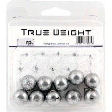 Груз-головка True Weight Чебурашка разборная шар 16 г (10 шт)