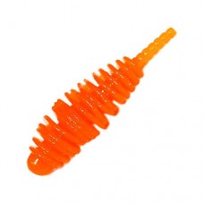 Силиконовые приманки Kosadaka Leech Fat 42 запах сыра (42мм, 9шт.) OR