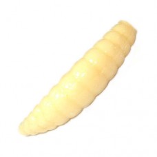 Силиконовые приманки Kosadaka Maggot 30 запах сыра (30мм, 12шт.) WH