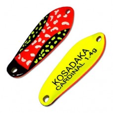 Блесна колеблющаяся Kosadaka Trout Police Cardinal (1.4 г) 557