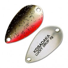 Блесна колеблющаяся Kosadaka Trout Police Lucky Drop (2 г) F24
