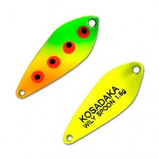 Блесна колеблющаяся Kosadaka Trout Police Wily Spoon (1.6 г) D05