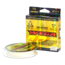 Леска плетеная Kosadaka Wega 150м (0,08мм) Clear
