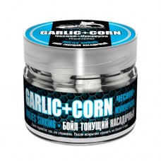Бойлы тонущие Sonik Baits Sinking Garlic-Corn(Чеснок-Кукуруза) 14мм 90мл