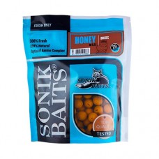 Бойлы тонущие Sonik Baits Sinking Honey(Мед) 20мм 750г