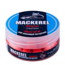 Бойлы плавающие Sonik Baits Fluo Pop-Ups Mackerel(Макрель) 11мм 50мл