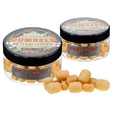 Бойлы плавающие Traper Dumbels Method Feeder Pop-Up Honey(Мёд) 8-10мм 30г