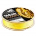 Леска плетеная Akkoi Mask Plexus X4 125м Yellow (0,12мм)