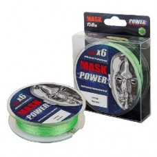 Леска плетеная Akkoi Mask Power X6 150м Light-green (0,10мм)