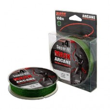 Леска плетеная Akkoi Mask Arcane X4 150м Green (0,16мм)