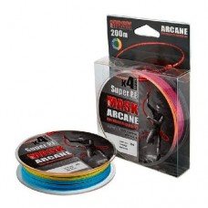 Леска плетеная Akkoi Mask Arcane X4 200м Multicolor (0,16мм)