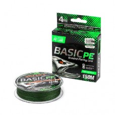 Леска плетеная Select Basic PE 150м (0,08мм) Dark green