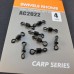 Вертлюги быстросъемные Orange Carp AC2022 Swivels rhomb (sz4, 10шт)