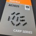 Вертлюги быстросъемные Orange Carp AC2025 Swivels (sz10, 10шт)