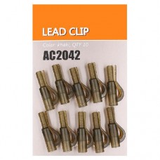 Клипса безопасная Orange AC2042 Lead clip (пластик,10шт)